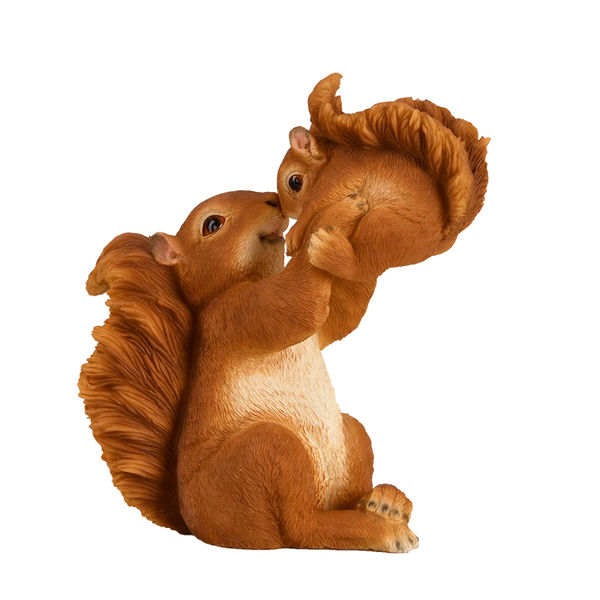 Image sur Figurine écureuil avec petit