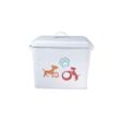 Image de BAC DE STOCKAGE DOG BLANC 27X19X23CM