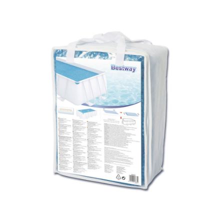 Agrandir l'image de Bâche de piscine solaire 404x201cm - BESTWAY Image de Bâche de piscine solaire 404x201cm - BESTWAY