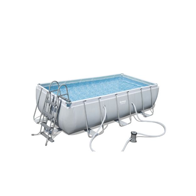 Image de Piscine power style rectangle 4M - BESTWAY