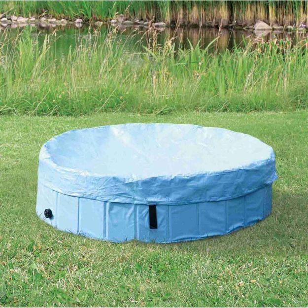 Image de Protection de piscine pour chien #39481, ø 80 cm, bleu clair