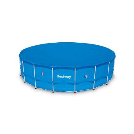 Agrandir l'image de Bâche pour piscine avec structure D: 549cm - BESTWAY Image de Bâche pour piscine avec structure D: 549cm - BESTWAY