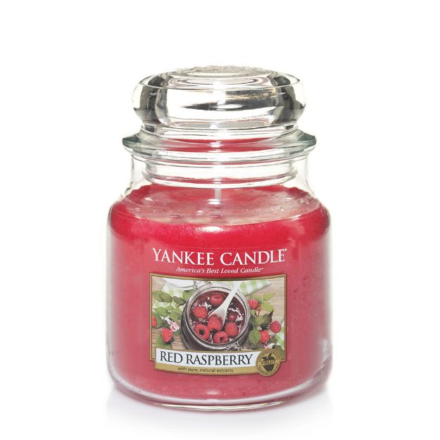 Image de BOUGIE RED RASPBERRY MEDIUM - YANKEE CANDLE