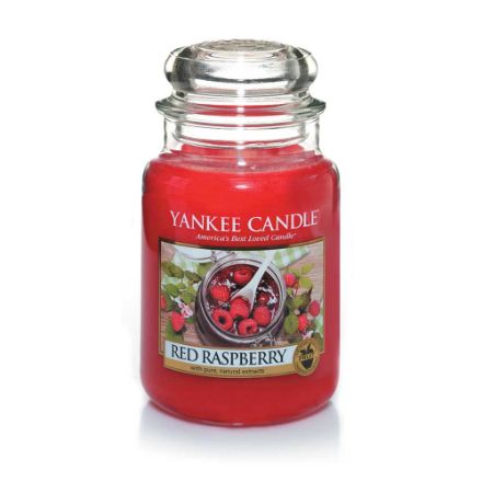 Agrandir l'image de BOUGIE RED RASPBERRY LARGE - YANKEE CANDLE Image de BOUGIE RED RASPBERRY LARGE - YANKEE CANDLE