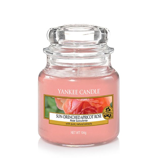 Image de BOUGIE Sun-Dreched Apricot Rose S - YANKEE CANDLE
