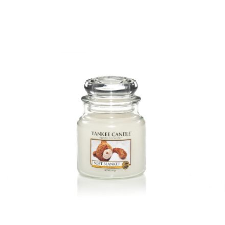 Agrandir l'image de Bougie Soft blanket medium - YANKEE CANDLE Image de Bougie Soft blanket medium - YANKEE CANDLE