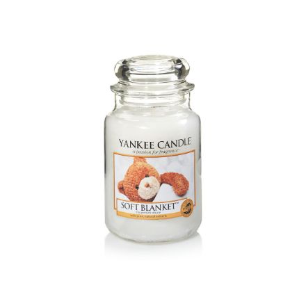 Agrandir l'image de Bougie Soft blanket Large - YANKEE CANDLE Image de Bougie Soft blanket Large - YANKEE CANDLE