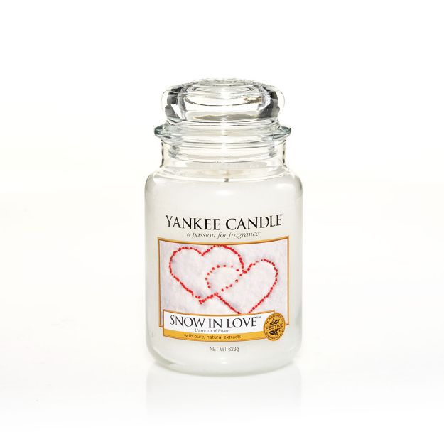 Image de Bougie snow in love large - YANKEE CANDLE