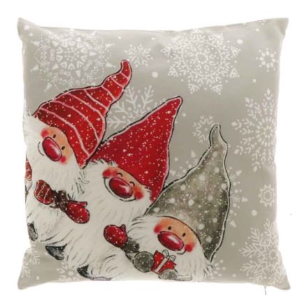 Agrandir l'image de Coussin gnome noël Image de Coussin gnome noël