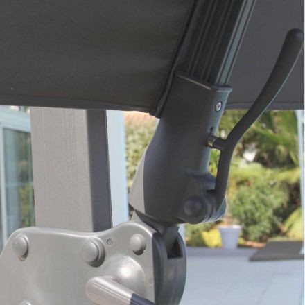 Agrandir l'image de Parasol Alu Deporte 3X3M Inclinable Grey - PRO LOISIRS Image de Parasol Alu Deporte 3X3M Inclinable Grey - PRO LOISIRS