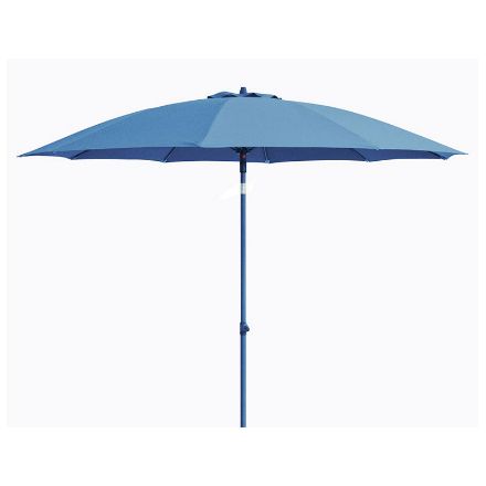 Agrandir l'image de Parasol droit Ø 270 cm bleu Image de Parasol droit Ø 270 cm bleu