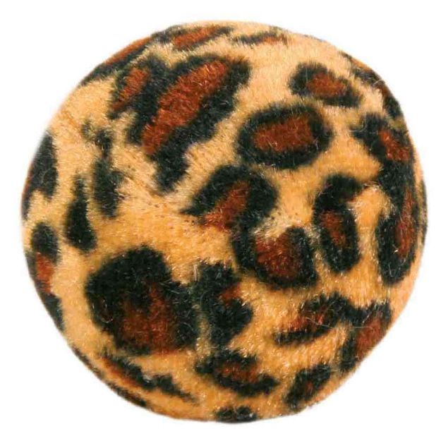 Image de Balle avec empreinte léopard, en peluche