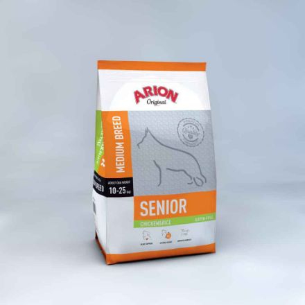 Agrandir l'image de Nourriture arion orginal adult medium senior chicken & rice 12 kg Image de Nourriture arion orginal adult medium senior chicken & rice 12 kg
