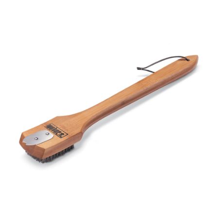 Agrandir l'image de Brosse avec manche en bambou XL - WEBER® Image de Brosse avec manche en bambou XL - WEBER®