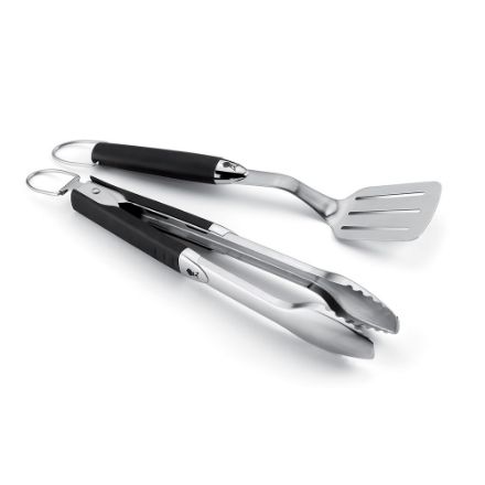 Agrandir l'image de Pince et spatule barbecue - WEBER® Image de Pince et spatule barbecue - WEBER®