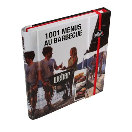 Agrandir l'image de Livre de recettes "1001 Menus au barbecue" - WEBER® Image de Livre de recettes "1001 Menus au barbecue" - WEBER®