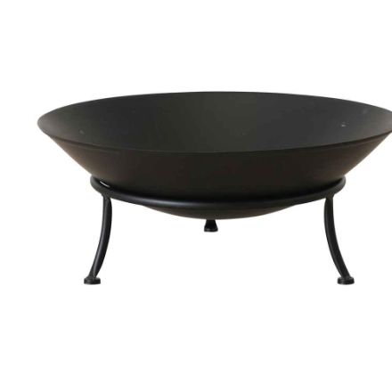 Agrandir l'image de Brasero à feu Turbo, D55 cm, Fer,Noir Image de Brasero à feu Turbo, D55 cm, Fer,Noir
