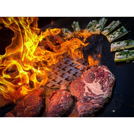 Agrandir l'image de Plancha universel ronde 80cm - Grillrost Image de Plancha universel ronde 80cm - Grillrost