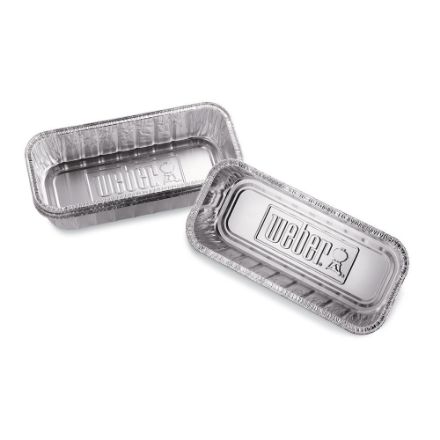 Agrandir l'image de 10 Barquettes en Aluminium 28cm - WEBER® Image de 10 Barquettes en Aluminium 28cm - WEBER®