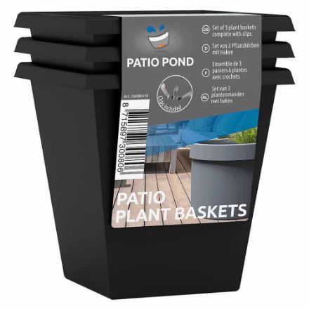 Agrandir l'image de SUPERFISH PATIO POND PANIER&CROCHET 3PCS Image de SUPERFISH PATIO POND PANIER&CROCHET 3PCS