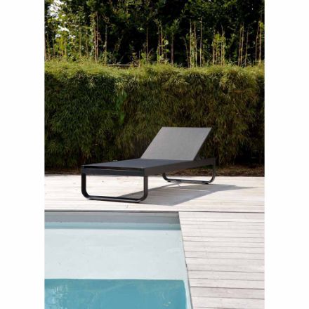 Agrandir l'image de Bain de soleil aluminium  AJUSTABLE CHARCOAL/BLACK S02. Image de Bain de soleil aluminium  AJUSTABLE CHARCOAL/BLACK S02.