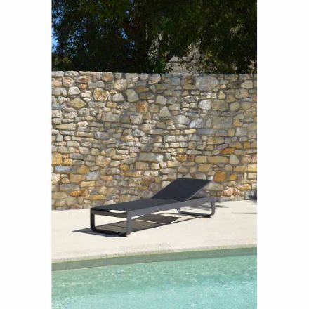 Agrandir l'image de Bain de soleil aluminium  AJUSTABLE CHARCOAL/BLACK S02. Image de Bain de soleil aluminium  AJUSTABLE CHARCOAL/BLACK S02.