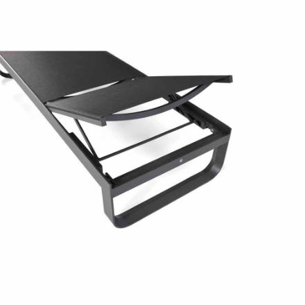 Agrandir l'image de Bain de soleil aluminium  AJUSTABLE CHARCOAL/BLACK S02. Image de Bain de soleil aluminium  AJUSTABLE CHARCOAL/BLACK S02.