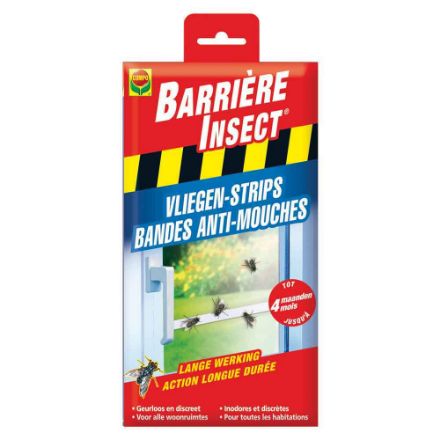 Agrandir l'image de BARRIÈRE INSECT  BANDES ANTI-MOUCHES 2*6pcs Image de BARRIÈRE INSECT  BANDES ANTI-MOUCHES 2*6pcs