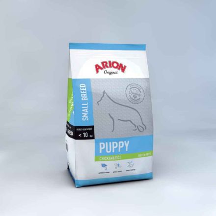 Agrandir l'image de Nourriture arion orginal puppy small chicken & rice 7,5 kg Image de Nourriture arion orginal puppy small chicken & rice 7,5 kg