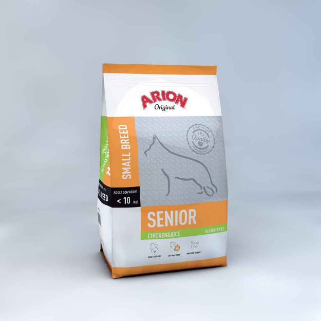 Image de Nourriture arion orginal adult small senior chicken & rice 3 kg