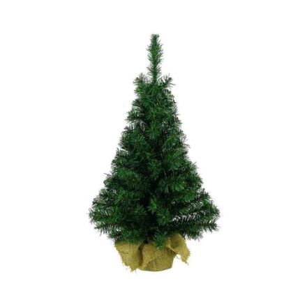 Agrandir l'image de sapin pliable d/sac jute pliab Image de sapin pliable d/sac jute pliab