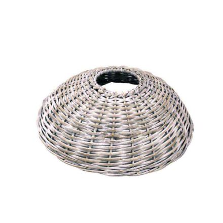 Agrandir l'image de Couvert de pied white washed d62cm h18cm Image de Couvert de pied white washed d62cm h18cm