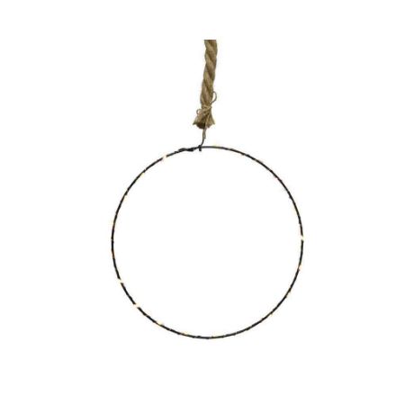 Agrandir l'image de cercle noir/blanc chaud28cm-20Led Image de cercle noir/blanc chaud28cm-20Led