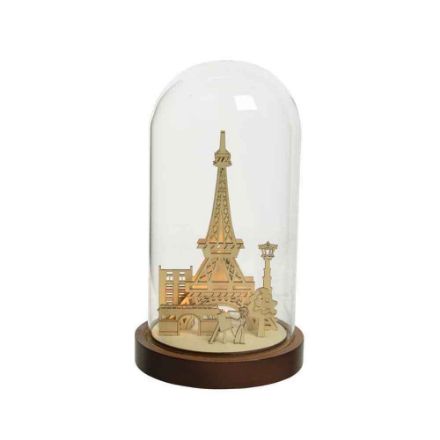 Agrandir l'image de Cloche Paris 16x28cm-7Led Image de Cloche Paris 16x28cm-7Led