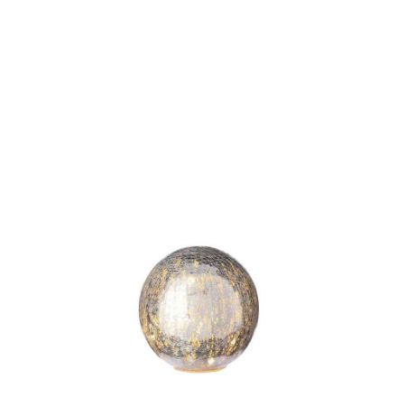 Agrandir l'image de Boule deco argent 20 led 15 Image de Boule deco argent 20 led 15