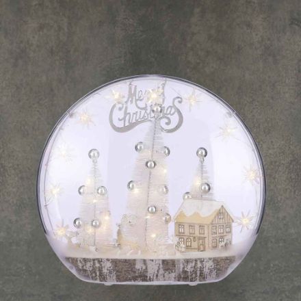 Agrandir l'image de Scene hiver maison blanc chaud 33L Image de Scene hiver maison blanc chaud 33L