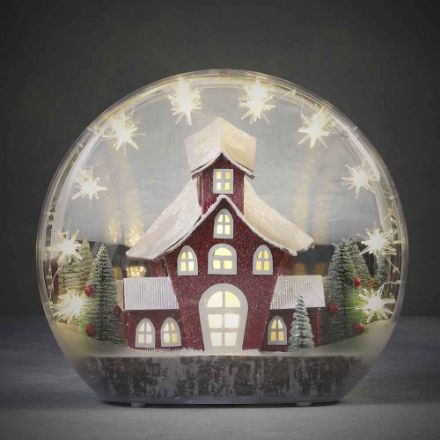 Agrandir l'image de Scene hiver maison argent 20L Image de Scene hiver maison argent 20L