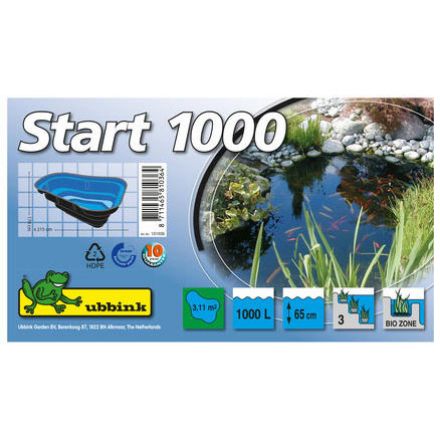 Agrandir l'image de Bassin de jardin Start 1000 - UBBINK Image de Bassin de jardin Start 1000 - UBBINK