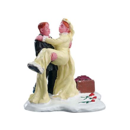 Agrandir l'image de À peine mariée - Lemax . Image de À peine mariée - Lemax .
