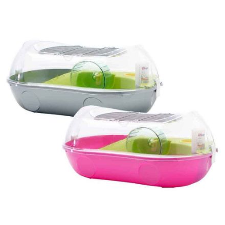 Agrandir l'image de Cage hamster Spelos Entry Xl trans/Ass. 59x37x26cm Image de Cage hamster Spelos Entry Xl trans/Ass. 59x37x26cm