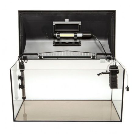 Agrandir l'image de AQUARIUM LEDDY 60 NOIR BIO équipé 60x30x30cm 54L Image de AQUARIUM LEDDY 60 NOIR BIO équipé 60x30x30cm 54L