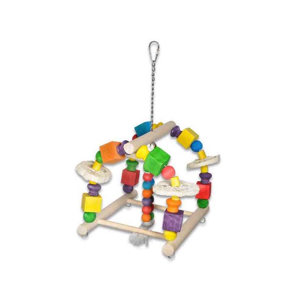 Image de Jouet oiseau Work Out Fun multicolore 36cm