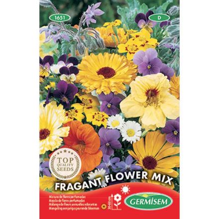 Agrandir l'image de Mélange de graines de fleurs annuelles odorantes Image de Mélange de graines de fleurs annuelles odorantes