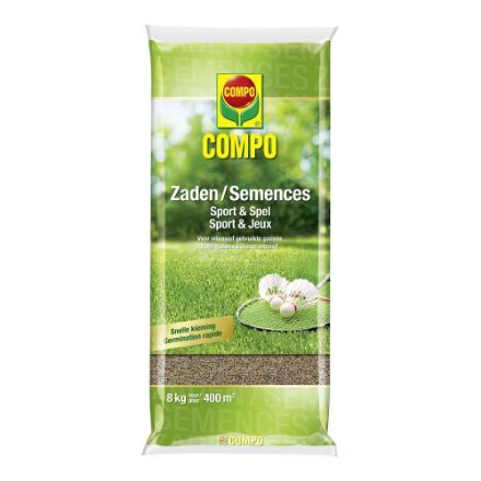 Agrandir l'image de COMPO Semences Gazon Sport & Jeux 8 kg Image de COMPO Semences Gazon Sport & Jeux 8 kg