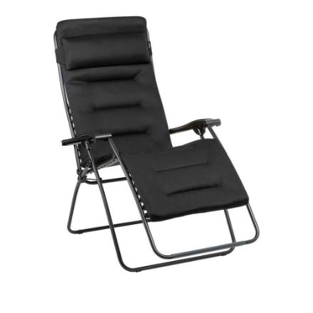 Agrandir l'image de RSX CLIP XL AirComfort® Acier  Noir - Lafuma Mobilier Image de RSX CLIP XL AirComfort® Acier  Noir - Lafuma Mobilier