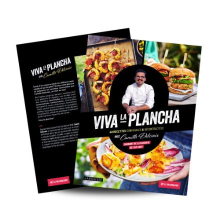 Agrandir l'image de Livre Viva la Plancha LAROUSSE - LE MARQUIER Image de Livre Viva la Plancha LAROUSSE - LE MARQUIER