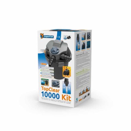 Agrandir l'image de SUPERFISH TOPCLEAR KIT 10000 UVC-9W - POMPE 3000L/H Image de SUPERFISH TOPCLEAR KIT 10000 UVC-9W - POMPE 3000L/H