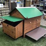 Image de POULAILLER EN HPL POLLY TAGLIA XL 95*110*100CM