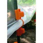 Image de CLIP 13 mm (10)  pour tuteurs tomates arches orange