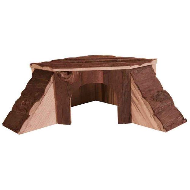 Image de Maison Thordis, cochon d'Inde, en bois d'écorce